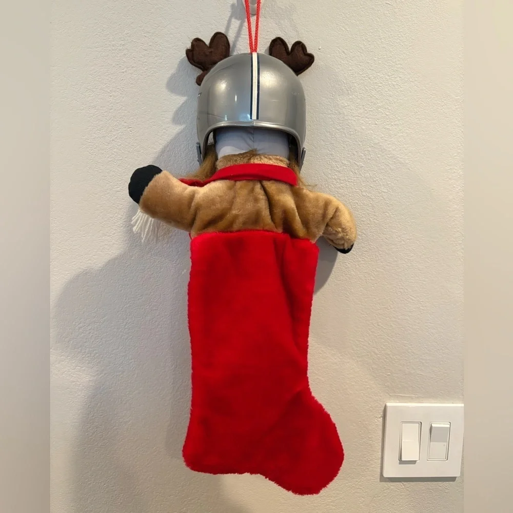 Vintage 1994 Dallas Cowboys Reindeer Stocking